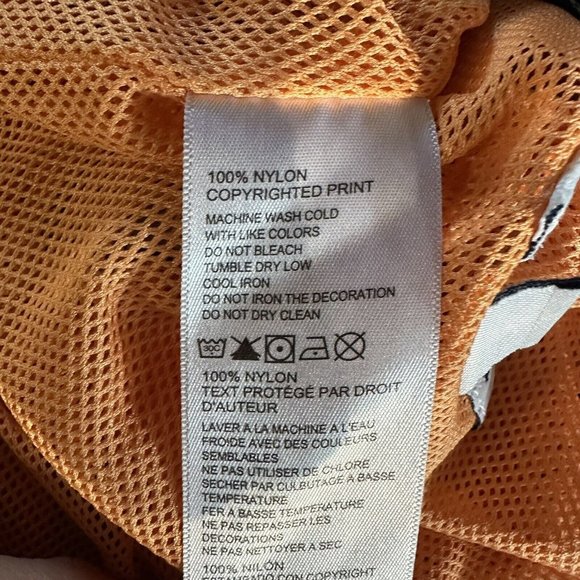 Tommy Bahama Naples Moorea Marlins Swim Suit Trunks Shorts Size XL Orange Blue - Picture 7 of 8